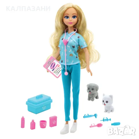 Dreameez Кукла Ветеринар с Кученца 81053, снимка 3 - Кукли - 47435789