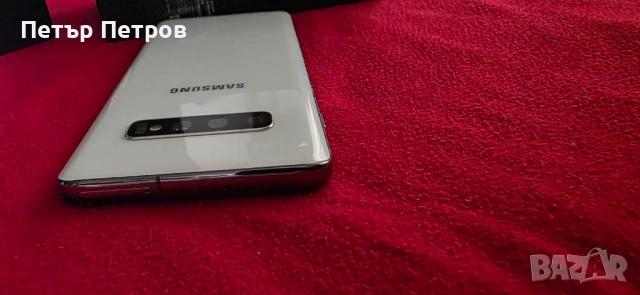 Samsung Galaxy S10+ 8GB RAM 128GB Prism White-НЕРАЗЛИЧИМ ОТ НОВ!, снимка 6 - Samsung - 52638773
