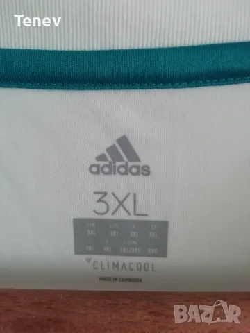Real Madrid Ronaldo 2017/2018 Adidas 3XL оригинална тениска фланелка Реал Мадрид Роналдо екип , снимка 5 - Тениски - 43079626