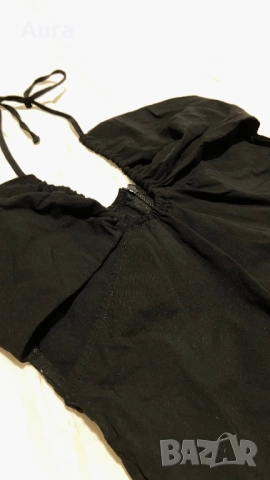 Black mini dress Pull & bear, снимка 4 - Рокли - 51750655