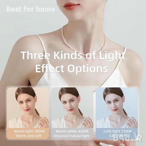 Преносими светлини за камера "Desiontal" M16 RGB,3000-9900K,1500mAh, снимка 3 - Друга електроника - 52830720