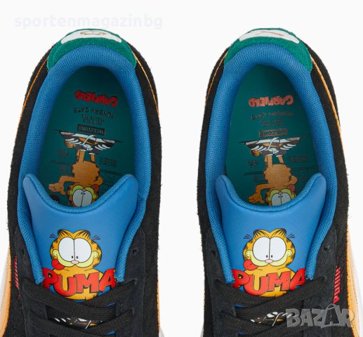 Юношески кецове Puma Suede Garfield Jr, снимка 7 - Детски маратонки - 42167151