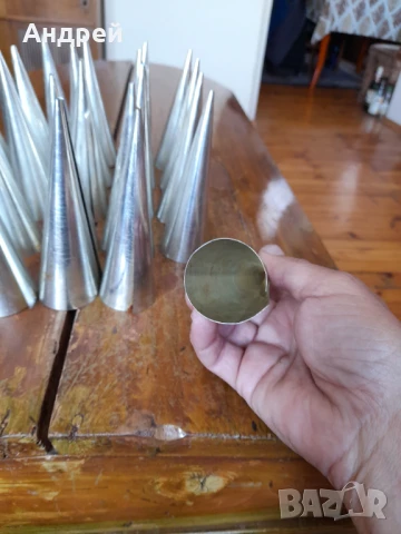 Стари форми за сладки фунийки #2, снимка 6 - Други ценни предмети - 51253347