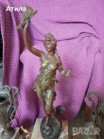 часовник каминен настолен 69/57 см, снимка 10 - Антикварни и старинни предмети - 50374541