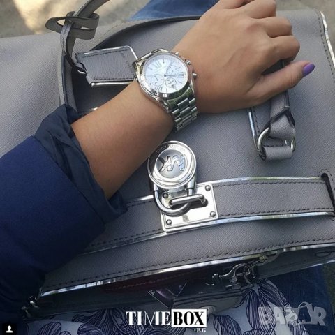 Michael Kors MK5535 Bradshaw Chronograph. Нов дамски часовник, снимка 3 - Дамски - 38810706