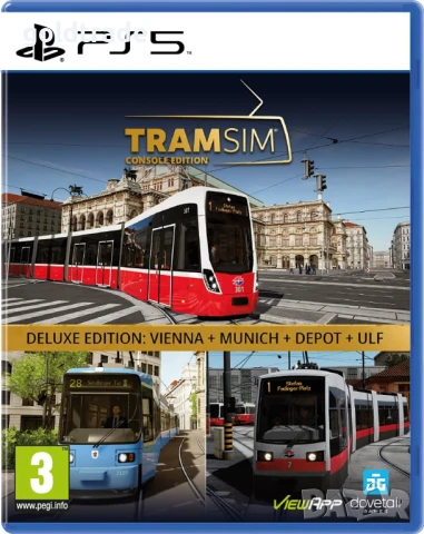 Transim Blu-ray dvd ps5 трамваен симулатор 