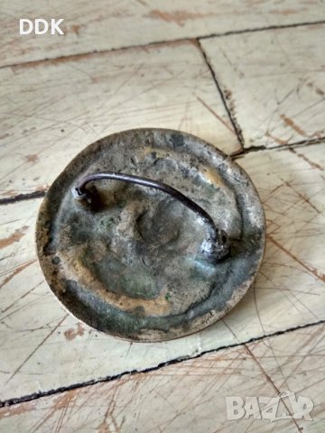 Старинна месингова катарама с конска глава, снимка 3 - Антикварни и старинни предмети - 41715511