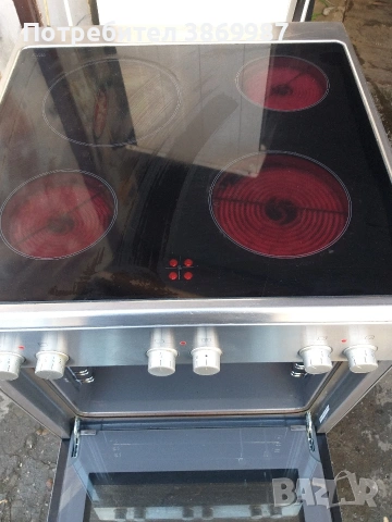 иноксова печка BOSCH , снимка 7 - Печки, фурни - 53748500