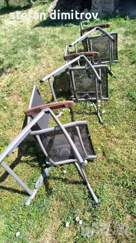 Градински згъваеми  столове  Kettler , Многопозиционен, снимка 8 - Градински мебели, декорация  - 50836251