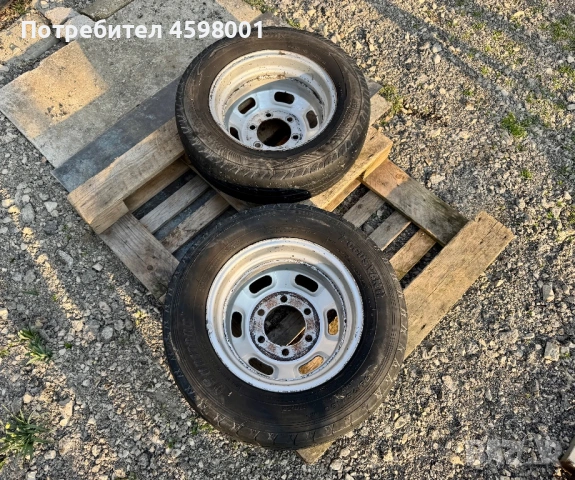 2бр.Джанти+Гуми 16цола 6x170 за ДВОЙНА ГУМА Iveco Daily(2000-2025), снимка 7 - Гуми и джанти - 53754025