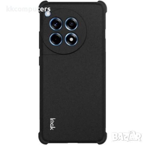 OnePlus Ace 3 5G / 12R 5G Удароустойчив IMAK Силиконов Калъф и Протектор, снимка 3 - Калъфи, кейсове - 51263089