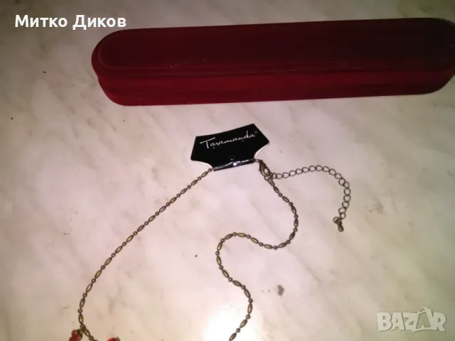 Taramanda марково ново колие с камъчета от Тайланд с кутия, снимка 8 - Колиета, медальони, синджири - 48551040