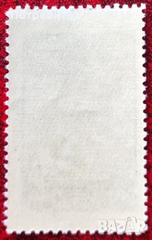 СССР, 1957 г. - самостоятелна чиста марка, космос, 1*2, снимка 2 - Филателия - 50662077