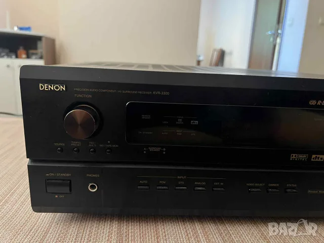 Denon AVR 3300 ресивер / усилвател, снимка 5 - Аудиосистеми - 56040627