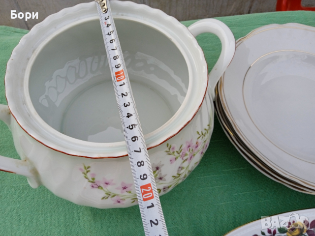 Порцелан български 20 части, снимка 11 - Чинии - 36277256