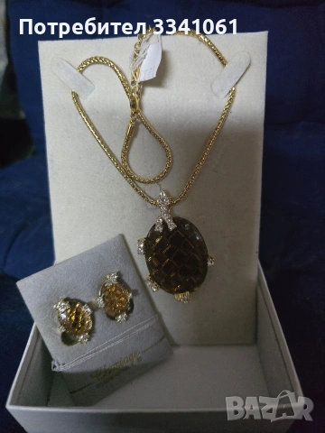 Колие и обеци кристали Сваровски 