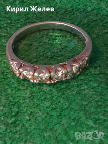 ИЗЯЩЕН СКЪПОЦЕНЕН СРЕБЪРЕН ВИНТИДЖ АРТ ПРЪСТЕН ВИСОКА ПРОБА СРЕБРО с ФАСЕТИРАНИ ЦИРКОНИ 38499, снимка 15 - Пръстени - 41462100