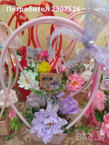 Букети, снимка 2 - Подаръци за жени - 51486934