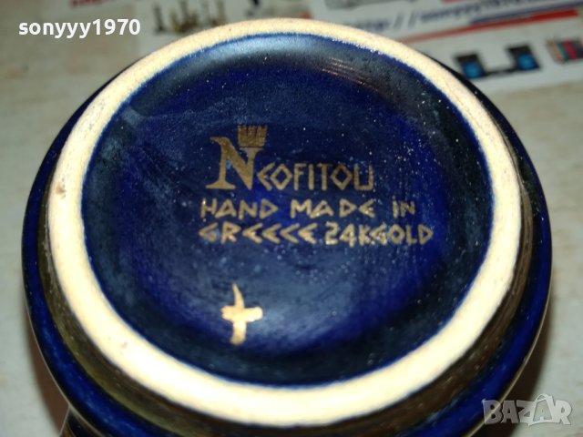 neofitou-hand made 24k gold-made in greece 4бр чашки за кафе 0206231626, снимка 14 - Колекции - 40917512