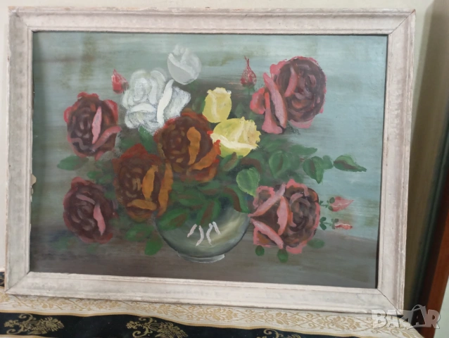 Картина- цветя