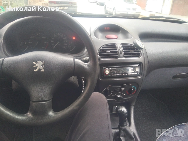 Пежо 206 1.9D 2000г, снимка 5 - Автомобили и джипове - 53619402