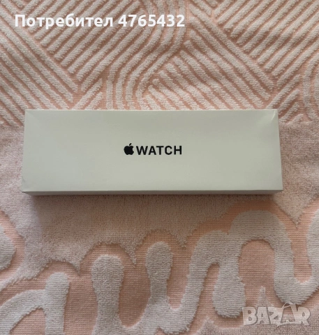 Чисто Нов Apple Часовник SE 2, 44 мм черен 