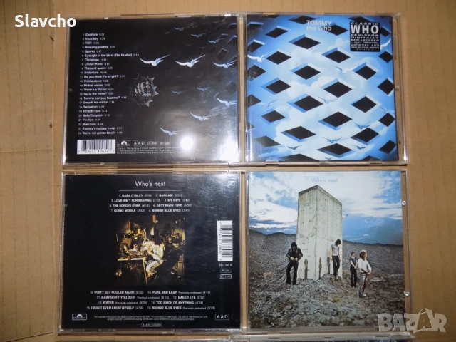 Компакт дискове на група -The Who - Tommy / Who's Next / Who Are You, снимка 7 - CD дискове - 37111022