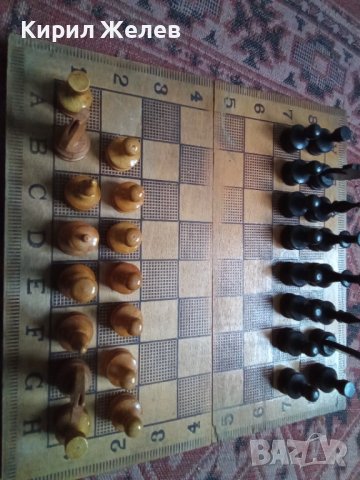 Шах стар дървен 43856, снимка 6 - Шах и табла - 44334624