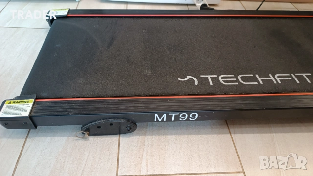 Бягаща пътека TECHFIT MT99, Мотор 2 к.с., Скорост 1-10 км/ч, Bluetooth+App, Ръчно накланяне, Максима, снимка 12 - Фитнес уреди - 50983016