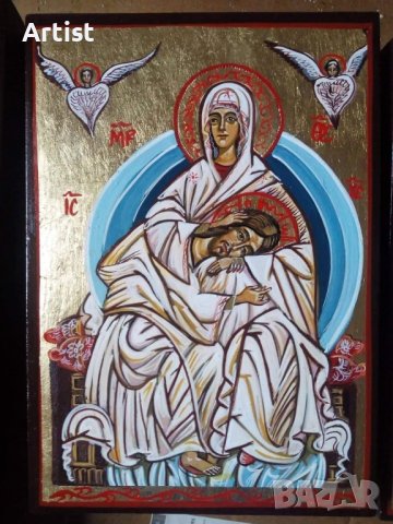 Рисувани икони по канон, снимка 4 - Икони - 42728750