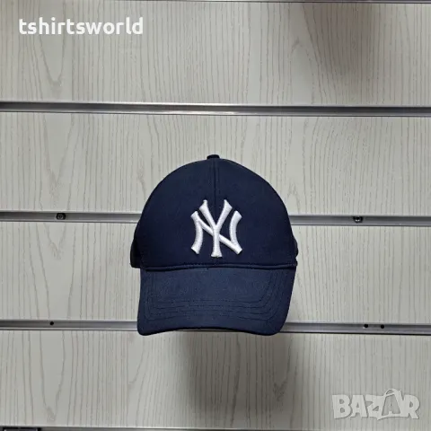 Нова шапка с козирка New York (Ню Йорк) в тъмносин цвят, унисекс, снимка 4 - Шапки - 47665475