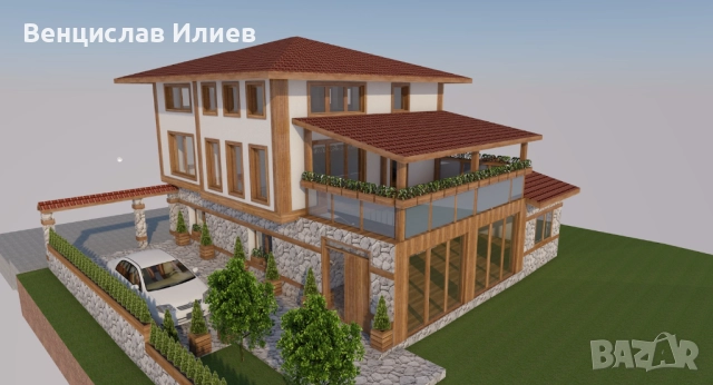 Уникален имот с готов проект за къща за гости – с. Долно Драглище