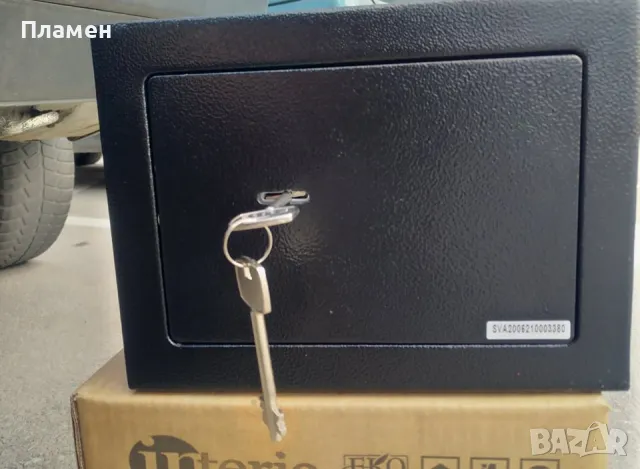механичен трезор сейф, касa с ключ NEXTOOL външни размери 230х170х170м, снимка 12 - Други стоки за дома - 43840244