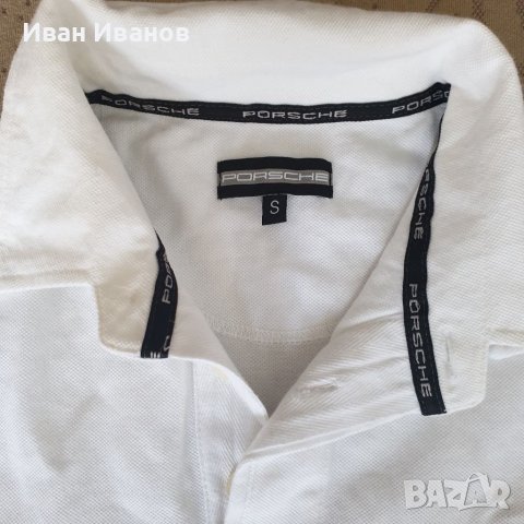 Блуза/тениска PORSCHE  размер S-M, снимка 6 - Тениски - 40997877