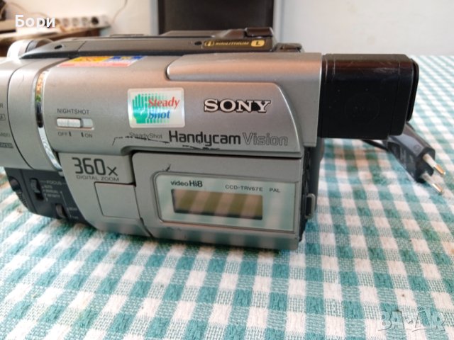 SONY video Hi 8 камера, снимка 3 - Камери - 41436396