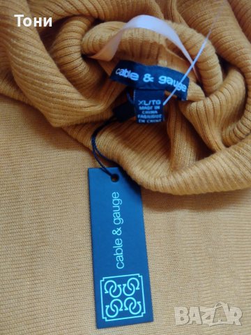 Блуза тип пончо cable & gauge , снимка 6 - Блузи с дълъг ръкав и пуловери - 39592818