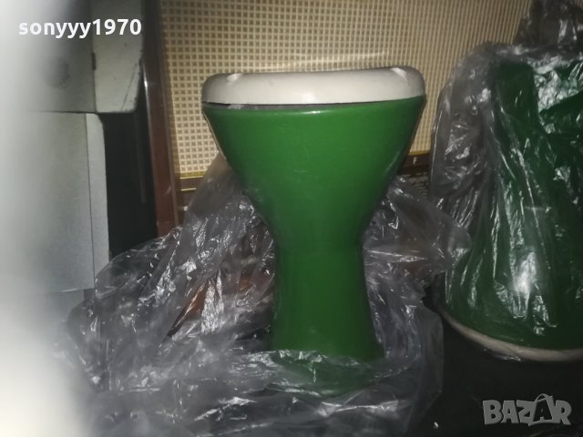 ЗЕЛЕНИ НОВИ ТАРАМБУКИ 26х17см 0410211846, снимка 6 - Ударни инструменти - 34348996