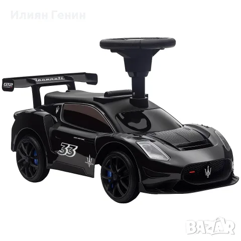 AIYAPLAY Количка за яздене, Maserati, място за съхранение