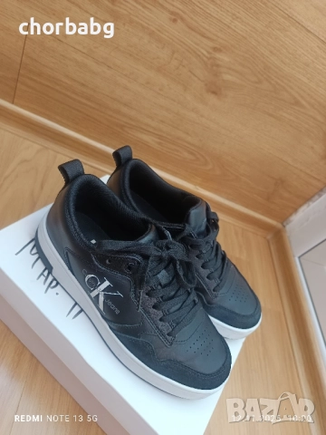 Дамски сникърси от естествена кожа Cavin clean , снимка 3 - Маратонки - 52409667