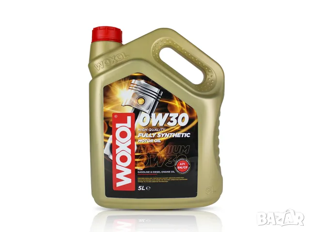 Синтетично моторно масло WOXOL 0W30 SN/CF 5L
