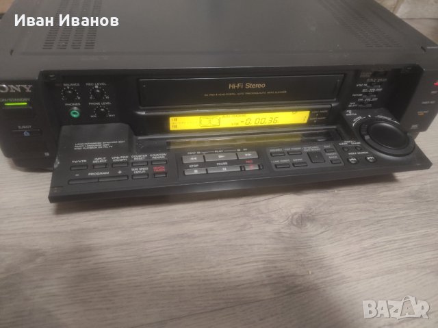 sony slv-e1000np, vhs, снимка 3 - Плейъри, домашно кино, прожектори - 42481901