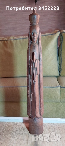 дърворезба масив за ценители височина 48см 