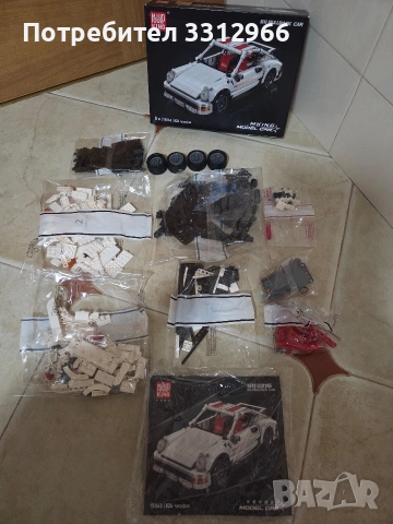 Чисто нов комплект за конструиране на модел кола Mould King 911 Pull-Back (модел 15063)., снимка 2 - Коли, камиони, мотори, писти - 53784744
