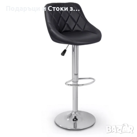 Бар стол с регулируема височина и въртяща функция – комфорт и стил за дома и заведения, снимка 2 - Столове - 53237598