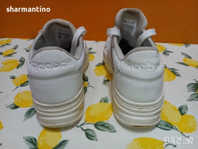 Reebok кожени N 38,5 - 19 лв, снимка 5 - Маратонки - 51746908