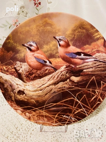 декоративна порцеланова чиния , снимка 2 - Декорация за дома - 53857650