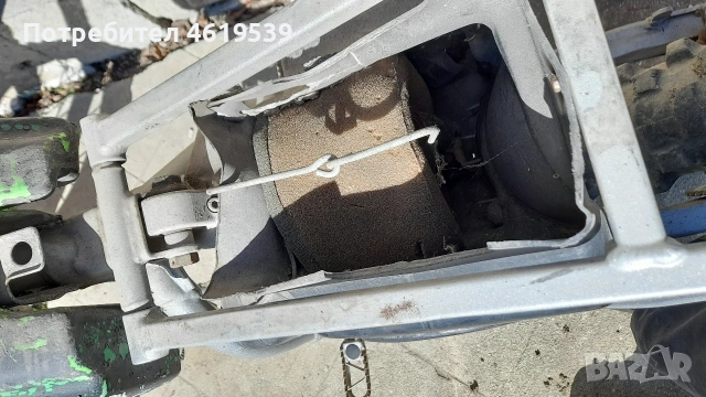 Kawasaki Kx Кавазаки Кх оборудвана рама кросов мотор без двигател , снимка 8 - Мотоциклети и мототехника - 53670750