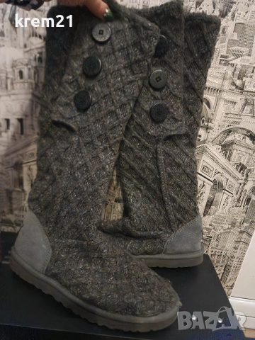 Вълнени ботуши UGG номер 40, снимка 6 - Дамски ботуши - 52711873