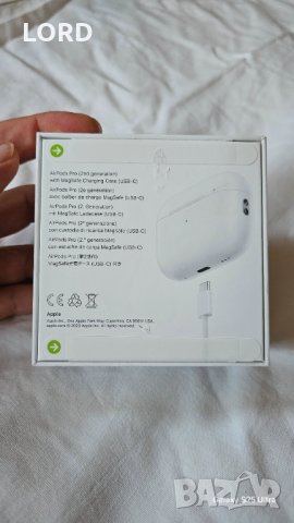 Слушалки Apple Airpods Pro (2nd Generation) Калъф MagSafe (USB-C) - 2023, снимка 4 - Слушалки, hands-free - 44242944