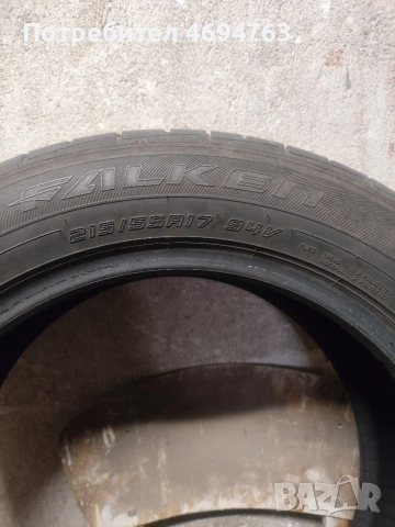 2 бр летни гуми FALKEN 215/55/17 94v, снимка 9 - Гуми и джанти - 52923294